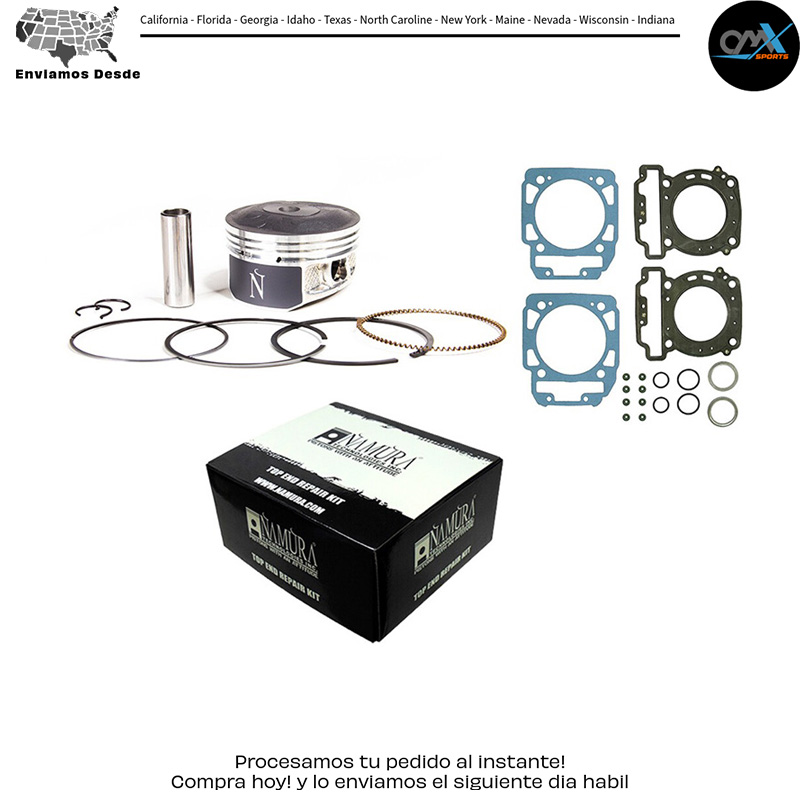 Top End & Piston TWIN CYLINDER 81.958/STD 10.0:1 CAN