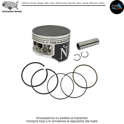 PISTON KIT 78.71/+0.25  Honda TRX350FE Rancher 4X4 ES TRX350FM Rancher 4X4 TRX350TE Rancher ES TRX350TM Rancher 2000-2006