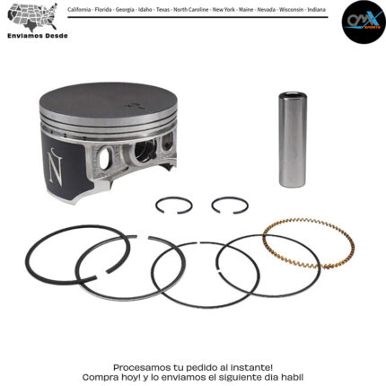 PISTON KIT 85.97/+1.00  Honda TRX400FA Rancher AT [SRA] TRX400FGA Rancher AT GPScape [SRA] 2004-2007