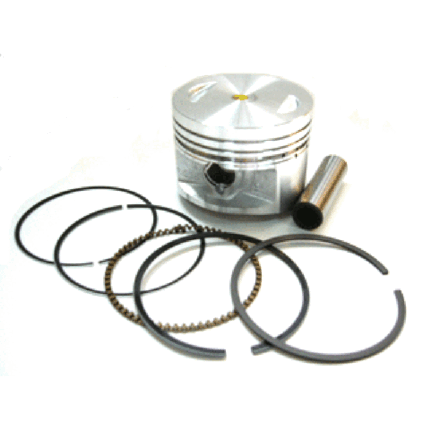 PISTON KIT 66.47/+1.50  Honda XR200R XR200 ATC200X ATC200S ATC200M ATC200ES ATC185S ATC200 ATC200E ATC185 1980-2002