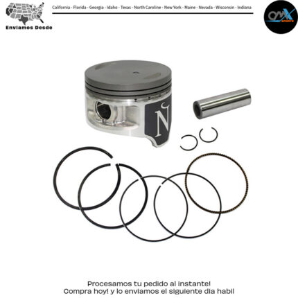 PISTON KIT 76.45/+0.50  Kawasaki KLF300B Bayou 2X4 [SRA] KLF300C Bayou 4X4 [SRA] KEF 300 Lakota Sport [SRA] KVF300B Prairie 2X4 [SRA] KVF300 Prairie 4X4 [SRA] KEF 300 Lakota Utility [SRA] KLF300A Bayou 2X4 [SRA] 1986-2005