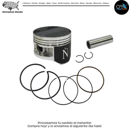 PISTON KIT 75.45/+1.50  Kawasaki KFX 250 Mojave [SRA] KSF250 Mojave KL250 1987-2005