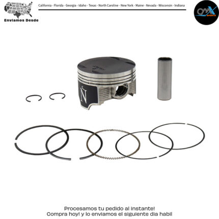 PISTON KIT 79.96/STD AC/ Kawasaki KVF650 Brute Force 4X4 [SRA] KVF650 Brute Force 4X4i [IRS] KVF650 Prairie 4X4 [SRA] 2002-2013