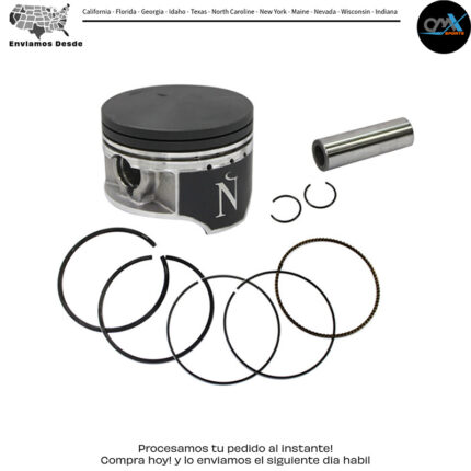 PISTON KIT 69.47/+1.00 AC/ Arctic Cat Suzuki 300 4X4 300 2X4 LT-F300F KingQuad 4X4 [IRS] LT-4WDX King Quad 250 [IRS] Lt250S Quadsport 1989-2005