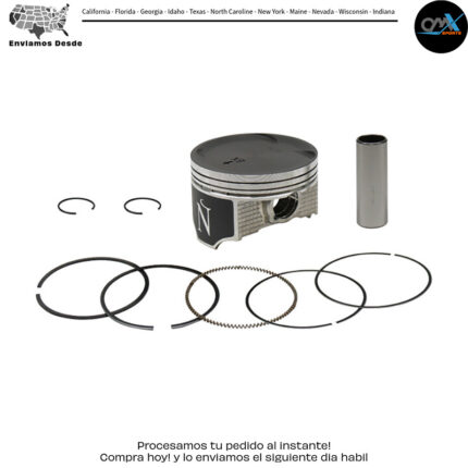 PISTON KIT 81.96/STD AC/ Suzuki Arctic Cat LT-A400F KingQuad ASi [IRS] 400 4X4 Auto TBX 400 4X4 Auto VP 400 4X4 VP 400 4X4 TRV 375 2X4 Auto 375 4X4 Auto LT-A400F KingQuad AS [SRA] LT-A400 Eiger 2X4 Auto [SRA] LT-A400F Eiger 4X4 Auto [SRA] LT-A400F KingQuad ASi SE+ [IRS] 400 4X4 FIS 400 4X4 Auto 2002-2019