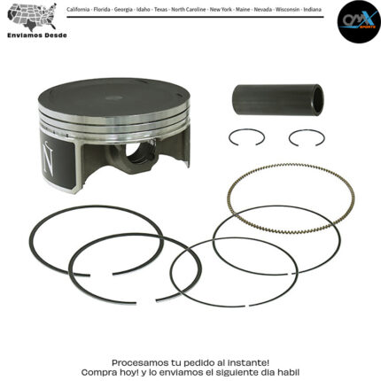 PISTON KIT 103.98/+0.02 10.0:1  Suzuki LT-A750XP KingQuad AXi EPS [IRS] LT-A750X KingQuad AXi [IRS] LT-A750XP KingQuad AXi EPS SE [IRS] 2008-2018