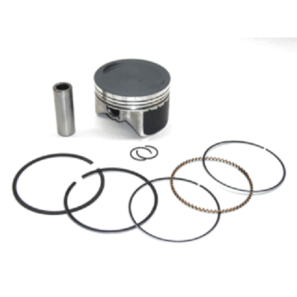 PISTON KIT 84.42/STD 10.5:1  Yamaha YFM400FG Grizzly 4WD [IRS] YFM400FA Kodiak 4WD [SRA] YFM400A Kodiak 2WD [SRA] 2000-2008