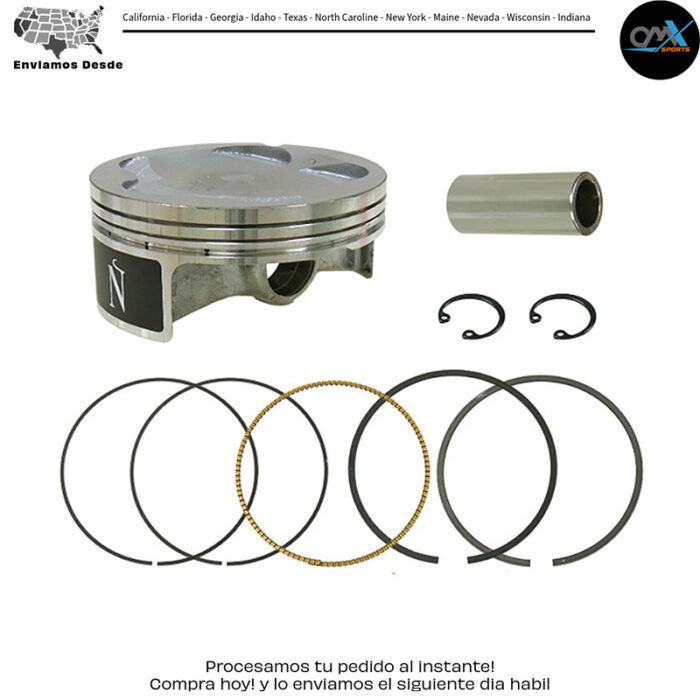 PISTON KIT HYPERDRYVE 94.96/+0.01 11:1  Yamaha YFZ450X SE YFZ450R YFZ450R SE YFZ450X YFZ450X Bill Ballance YFZ450 YFZ450 SE YFZ450 Bill Balance Edition 2004-2020