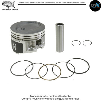 PISTON KIT 71.45/+0.50 8.7:1  Yamaha YFM250B Big Bear [SRA] YFM250B Bruin 2WD [SRA] YFM250X Bear Tracker 2WD [SRA] YFB250FW Timberwolf 4WD [SRA] YFB250 Timberwolf 2WD [SRA] 1992-2009