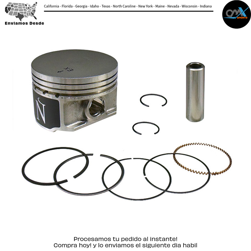 PISTON KIT 79.45/+1.50 Polaris Magnum 325 2X4 Magnum 325 4X4 Trail Boss 325 Xpedition 325 2000-2002