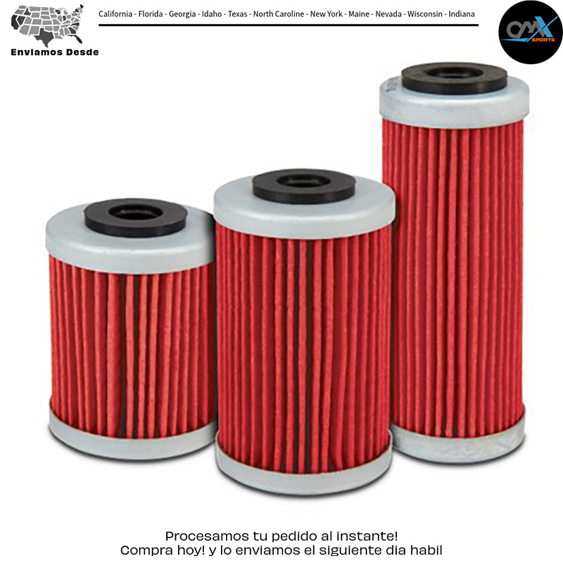 FILTRO DE ACEITE Suzuki DR-Z400S DR-Z400SM Lt-R450 Quadracer DR-Z400E DR-Z400 2000-2017