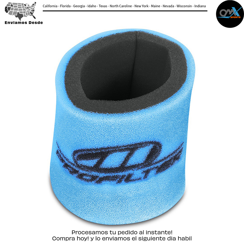 FILTRO DE AIRE LISTO PARA USAR PRE-ACEITADO