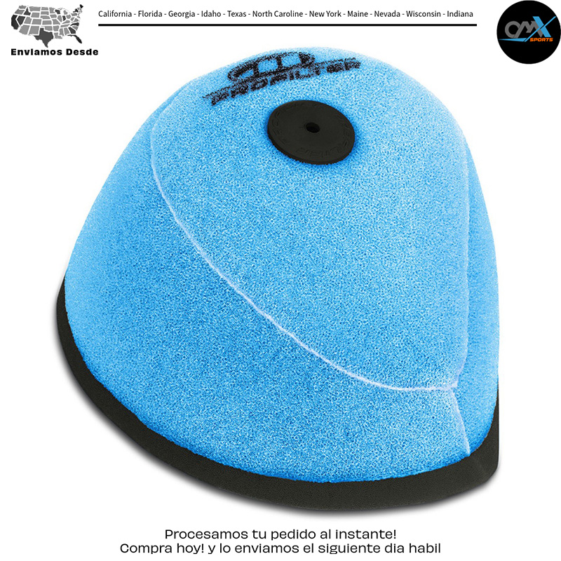 FILTRO DE AIRE LISTO PARA USAR PRE-ACEITADO Honda CRF450R CRF250R CRF250X CRF450X 2003-2017