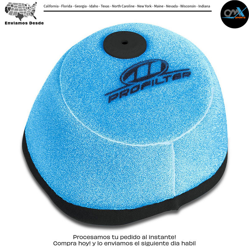 FILTRO DE AIRE LISTO PARA USAR PRE-ACEITADO Kawasaki KX250 KX125 1997-2001
