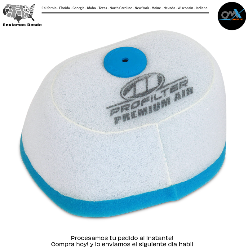 FILTRO DE AIRE PREMIUM Kawasaki KX250 KX125 2002-2008