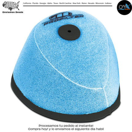 FILTRO DE AIRE LISTO PARA USAR PRE-ACEITADO Kawasaki KX250F KX450F KX250 2006-2016