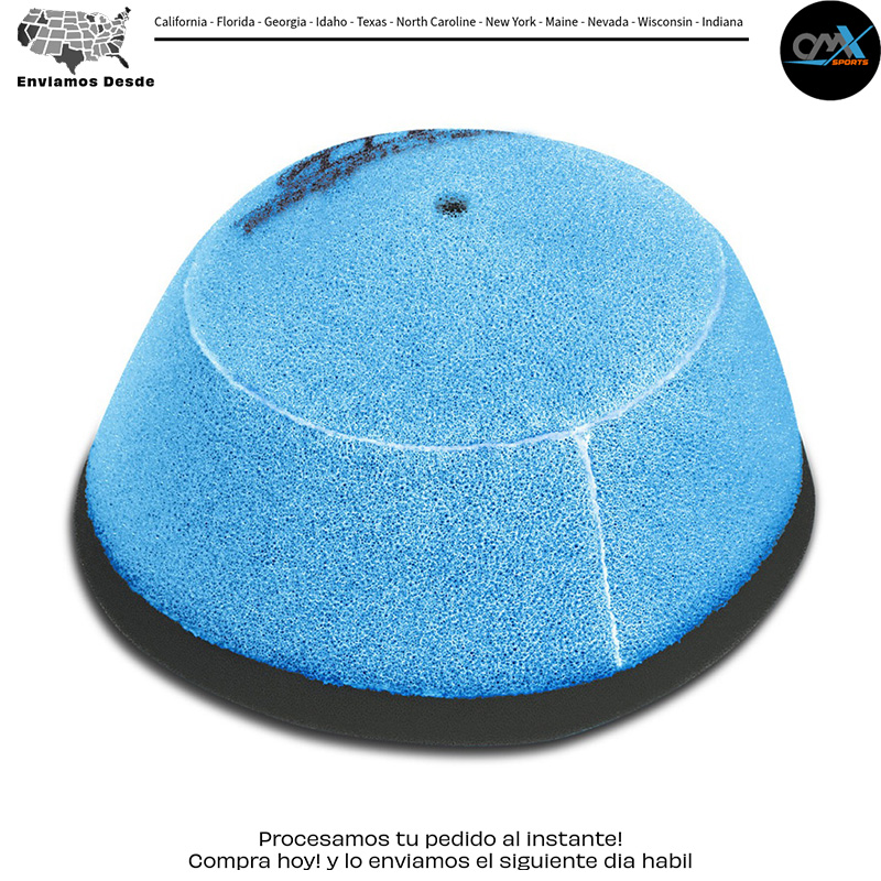 FILTRO DE AIRE LISTO PARA USAR PRE-ACEITADO Kawasaki Suzuki KLX400R KLX400SR DR-Z400S DR-Z400SM DR-Z400E DR-Z400 2000-2019