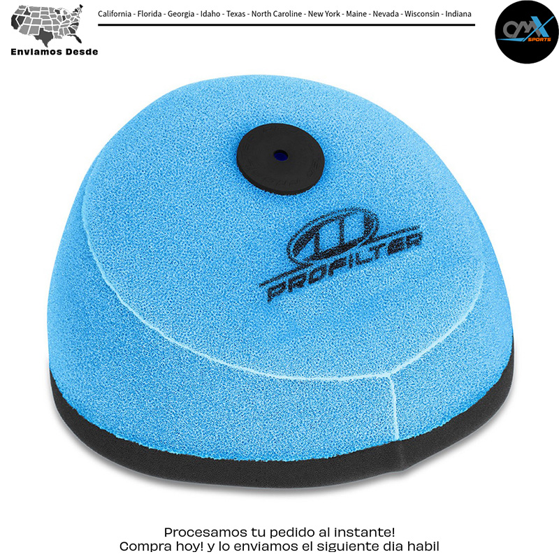 FILTRO DE AIRE LISTO PARA USAR PRE-ACEITADO KTM 250 XC 250 XC-W 250 XCF-W 300 XC 300 XC-W 450 SX-F 450 XCF-W 200 XC 250 XC-F 450 XC-F 125 SXS 450 SXS 4-Tiempos 125 Exc 125 SX 200 Exc 250 EXC 250 EXC-F 300 EXC 300 MXC 450 EXC-F 200 Xc-W 2003-2007