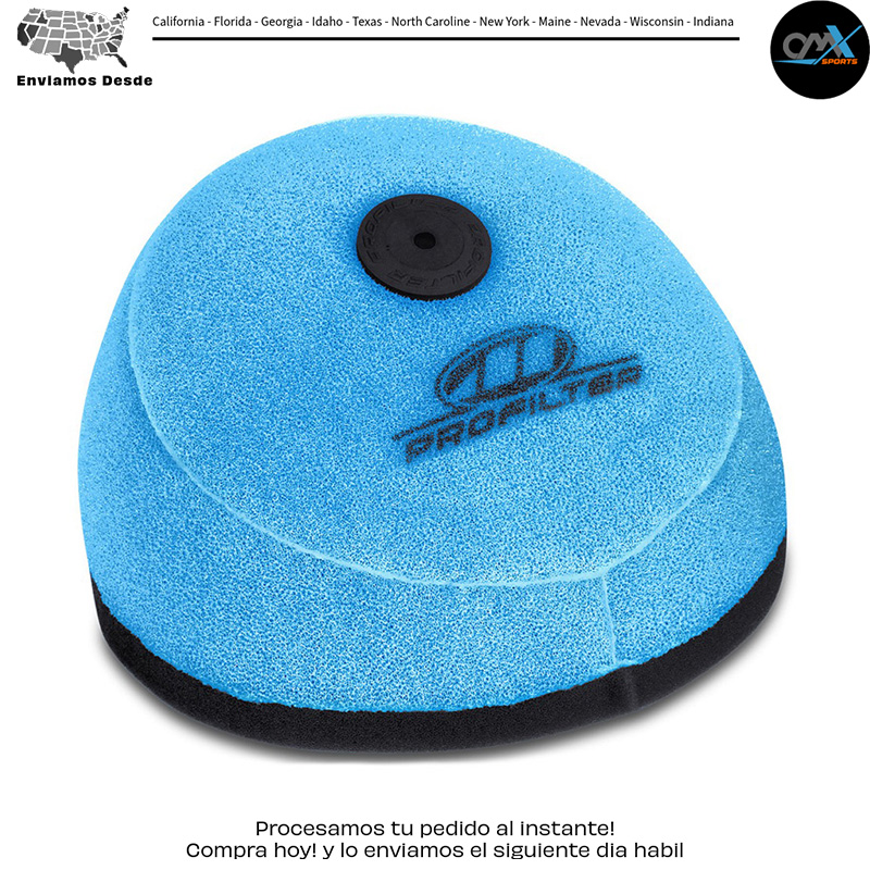 FILTRO DE AIRE LISTO PARA USAR PRE-ACEITADO KTM 85 SX (17/14) 85 SX (19/16) 85 XC 2004-2012