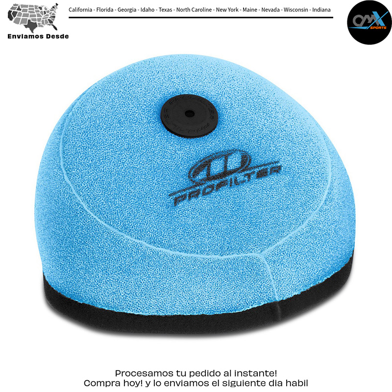 FILTRO DE AIRE LISTO PARA USAR PRE-ACEITADO KTM 250 SX 250 SX-F 250 XC 250 XC-W 250 XCF-W 300 XC 300 XC-W 400 XC-W 4-Tiempos 450 EXC-R 4-Tiempos 450 SX-F 450 XCF-W 530 EXC-R 4-Tiempos 530 XC-W 4-Tiempos 200 XC 250 XC-F 450 SM-R 4-Tiempos 450 XC-F 505 XC-F 125 SXS 144 SX