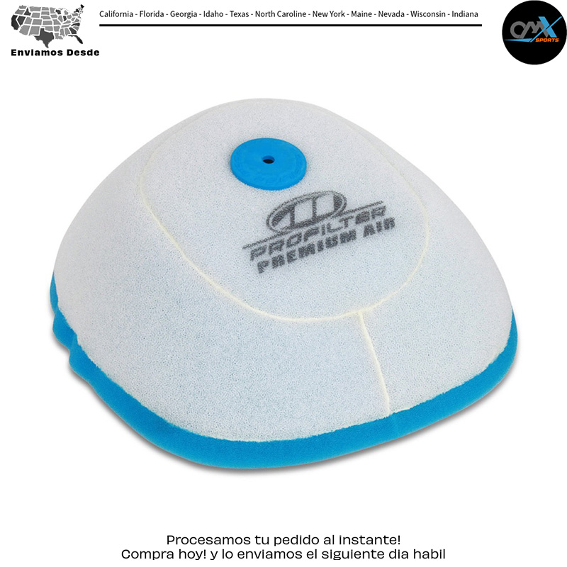 FILTRO DE AIRE PREMIUM Husqvarna KTM FE 350S FE 501S 250 SX-F Edición Factory 350 EXC-F 500 XCF-W 350 XCF-W 350 XC-F 150 XC 450 SX-F Edición Factory 350 SX-F 85 SXS TC 85 (17/14) TC 125 FC 250 FC 350 FC 450 TE 125 TE 300 FE 250 FE 350 FE 450 FE 501 TC 250 TE 2