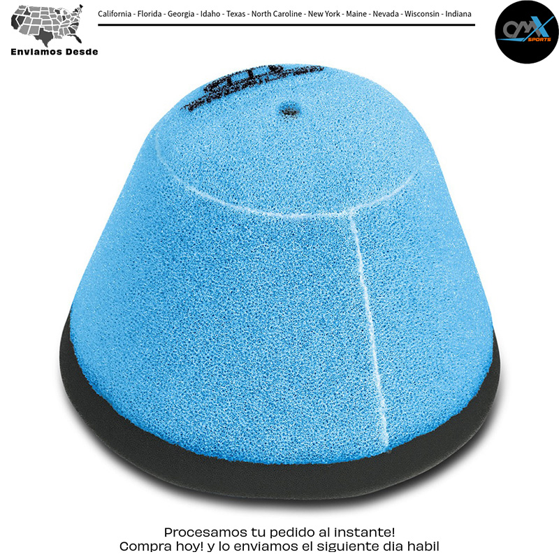 FILTRO DE AIRE LISTO PARA USAR PRE-ACEITADO Yamaha YZ80 YZ85 1993-2020