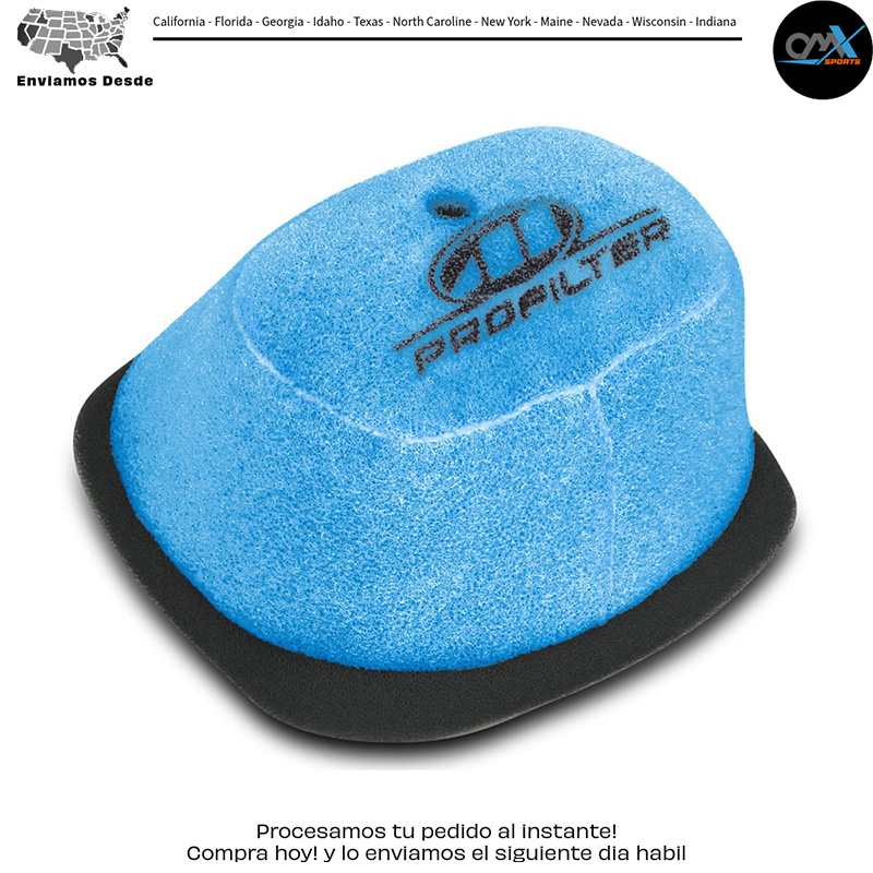 FILTRO DE AIRE LISTO PARA USAR PRE-ACEITADO Yamaha TT-R125 TT-R125E TT-R125LE TT-R230 TT-R125L 2000-2020