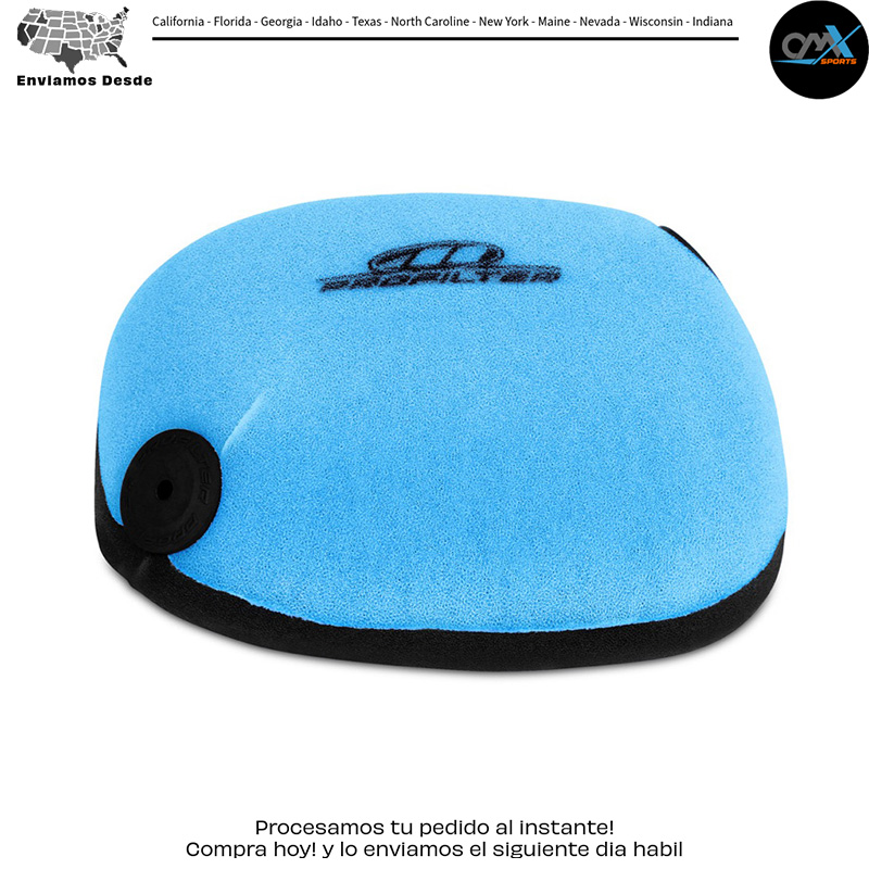 FILTRO DE AIRE LISTO PARA USAR PRE-ACEITADO KTM Husqvarna 85 SX (17/14) TC 85 (17/14) TC 85 (19/16) 2018-2020