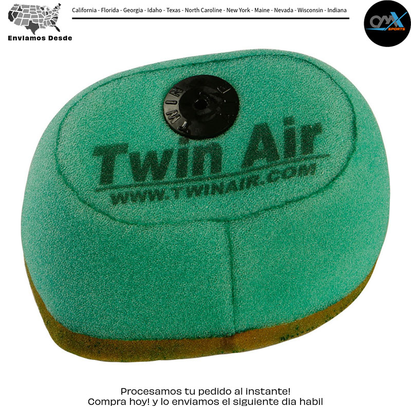 Filtro de aire TWIN AIR Kawasaki KX250 02-07 KX125 02-05 151116X