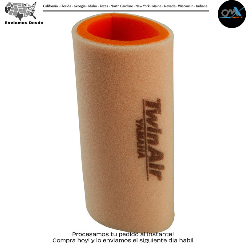 Filtro de aire TWIN AIR Yamaha YXR450F Rhino 450 06-09 YXR660F Rhino 660 05-07