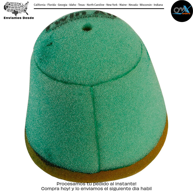 Filtro de aire TWIN AIR Suzuki RM85 02-23 RM85L 03-16 RM80 86-01 153006X