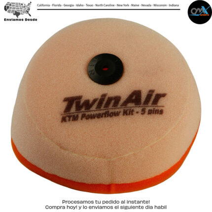 Filtro de aire TWIN AIR KTM 250 SX 07-10 250 XC 07-10 300 XC 08-10 300 XC-W 200 XC 144 SX 125 SX 200 EXC 150 SX 200 SX 200 XC-W 150 XC 250 XC-W 2004-2011