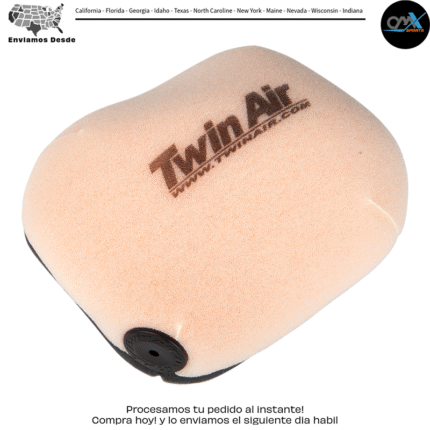 Filtro de aire TWIN AIR para KTM 350 EXC-F 19-22, 450 EXC-F 19-23 y Husqvarna FE 250 19-22