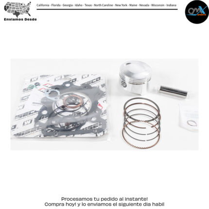 TOP END KIT 2 VALVE 74.00/STD 10.25:1  Honda TRX300 Fourtrax TRX300FW Fourtrax 4X4 1988-2000