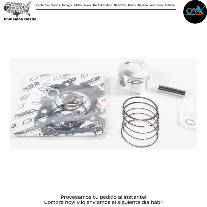 TOP END KIT 2 VALVE 74.00/STD 10.25:1  Honda TRX300 Fourtrax TRX300FW Fourtrax 4X4 1988-2000