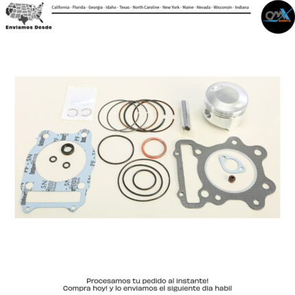 TOP END KIT 2 VALVE 75.00/+1.00 10.25:1  Honda TRX300 Fourtrax TRX300FW Fourtrax 4X4 1988-2000