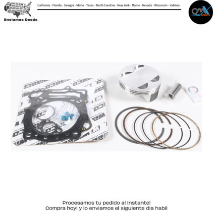 TOP END KIT ARMORGLIDE BOX FRG 98.00/+2.50 11.7:1  Suzuki Lt-R450 Quadracer 2006-2009