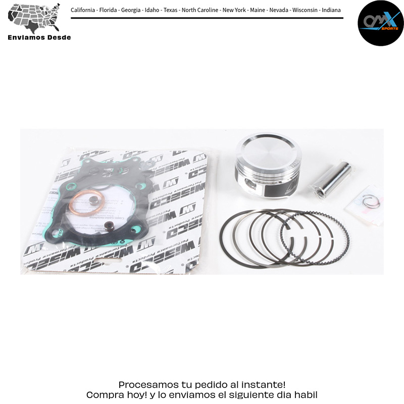 TOP END KIT ARMORGLIDE 79.00/+0.50 STOCK Honda TRX350FE Rancher 4X4 ES TRX350FM Rancher 4X4 TRX350TE Rancher ES TRX350TM Rancher 2000-2006