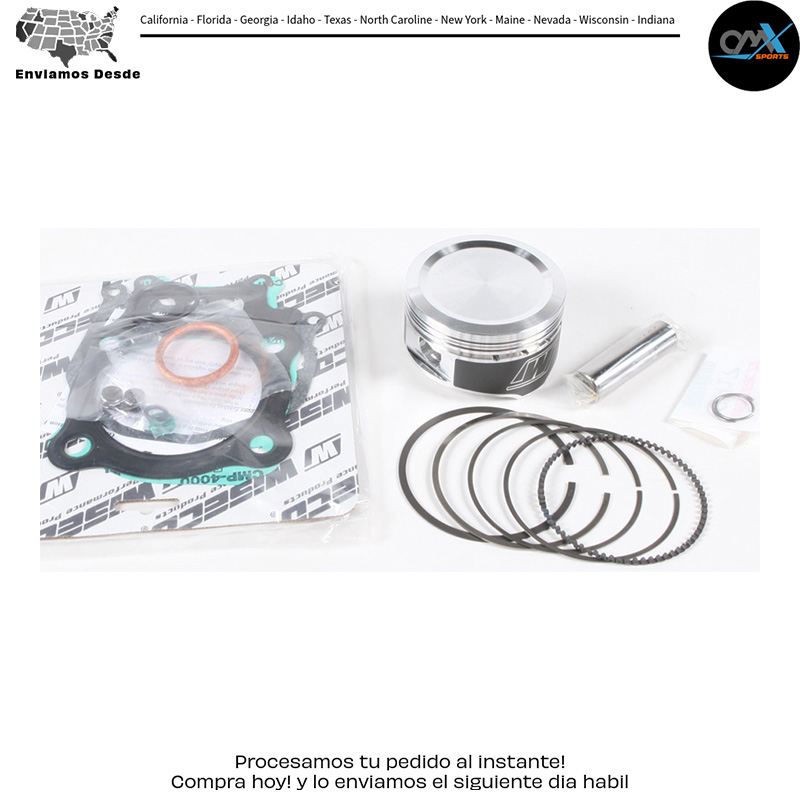 TOP END KIT ARMORGLIDE 79.50/+1.00 STOCK Honda TRX350FE Rancher 4X4 ES TRX350FM Rancher 4X4 TRX350TE Rancher ES TRX350TM Rancher 2000-2006