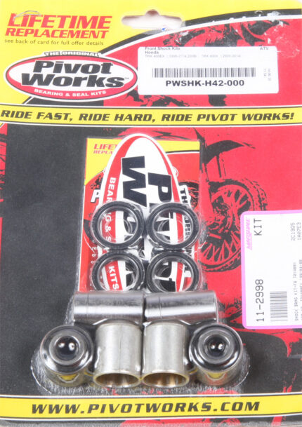 KIT DE RODAMIENTO DE AMORTIGUADOR DELANTERO Honda TRX400X TRX400EX Sportrax 1999-2014