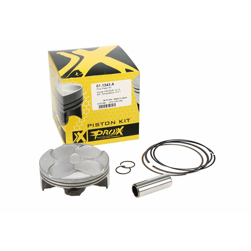 PISTON KIT FORGED NIKASIL CYL 76.77/STD 13.5:1 Honda CRF250R 2014-2015