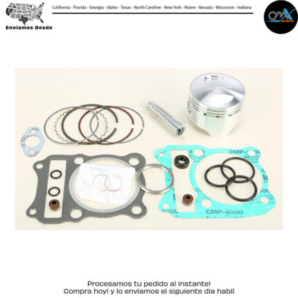 TOP END KIT 66.50/+0.50 10.25:1 AC/ Suzuki Lt230S Quadsport 1985-1988