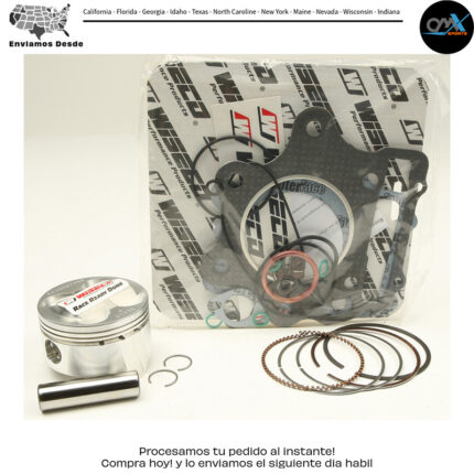 TOP END KIT 4 VALVE 74.00/STD 12:1  Honda TRX250X [SRA] 1987-1992