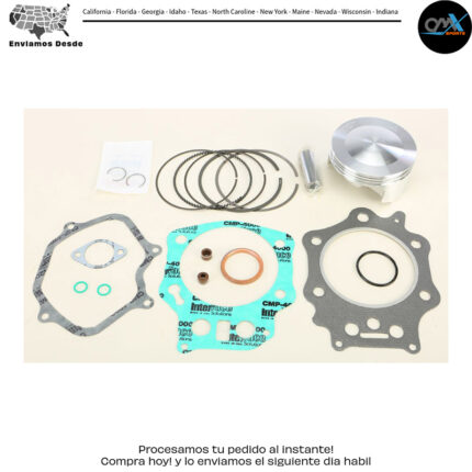 TOP END KIT 92.00/+2.00 9.5:1  Honda TRX450FE Foreman ES [SRA] 1998-2004