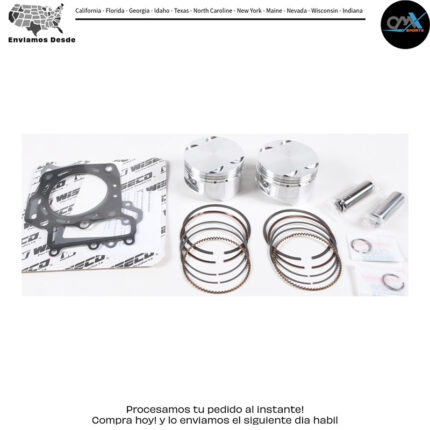 TOP END KIT 80.50/+0.50 11:1 AC/ Kawasaki Arctic Cat KVF650 Brute Force 4X4 [SRA] KVF650 Prairie 4X4 [SRA] 650 4X4 Auto V2 2002-2010