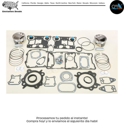 V-TWIN PISTON KIT W/GASKETS
