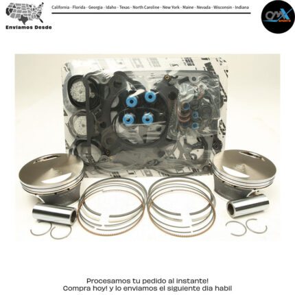 V-TWIN PISTON KIT W/GASK ETS