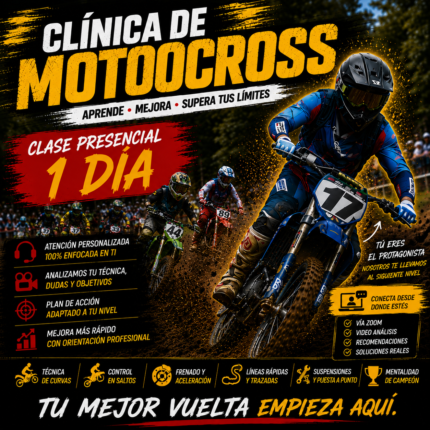 Clases de Motocross Full Day (1 dia)