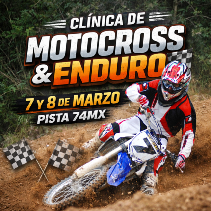 Clases de Motocross 74MX FULL DAY 7 y 8 de marzo (2 dias)
